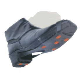 Piggi Dobbel broddar 42-46 halkskydd med 7 plastdubbar i naturgummi