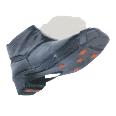 Piggi Dobbel broddar 42-46 halkskydd med 7 plastdubbar i naturgummi