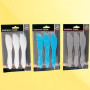Smörknivar i plast 3-pack 17 cm lätta att rengöra