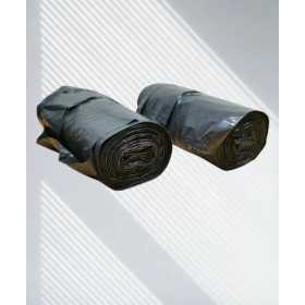 Avfallspåsar 30 liter grå med handtag 2-pack