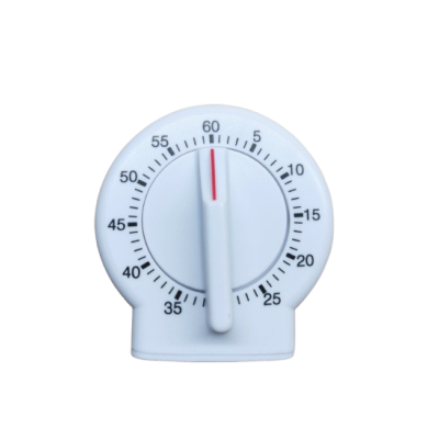 Mekanisk kökstimer 60 minuter ringtimer i plast