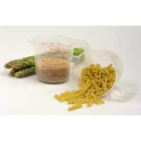 Litermått 0,5 liter plast köksmått med handtag