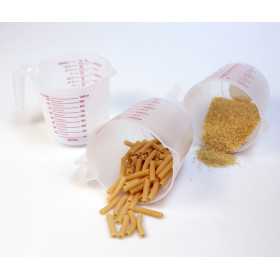 Litermått 1 liter plast köksmått med handtag