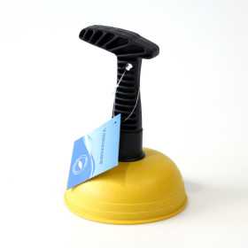 Vaskrensare med handtag gul sugpropp för att rensa avlopp