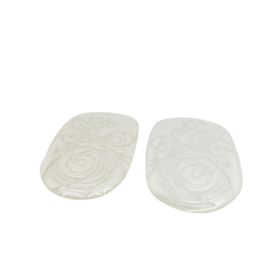 Hälkuddar i gel för stötdämpning och avlastning av hälarna.