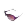 Lila solglasöogon i plast för damer