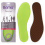 Bama Memory Foam inläggssula med ventilerande viskos och anti-glid gel.