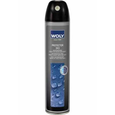Impregneringsspray Woly Protector 3x3 300 ml för skor skinn mocka och textil
