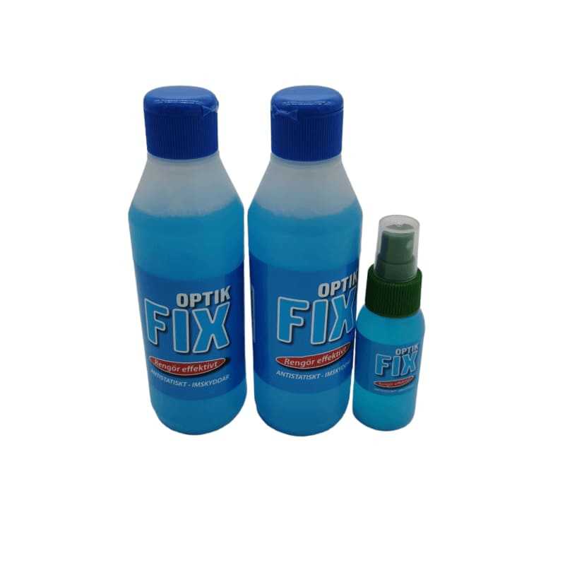Glasögonrengöring alkoholfri 700 ml Optik Fix original