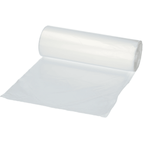 Vita avfallspåsar 60 liter utan handtag 25-pack