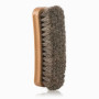 Boston skoborste i hästtagel med ljusgrå borst 17 × 5,5 cm