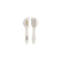 2GO Suede Brush Double mockaborste med mässing och gummi