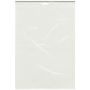 Transparenta Grippie blixtlåspåsar 250 x 350 mm utan skrivfält