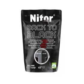 Nitor Back to Black svart textilfärg 400 g