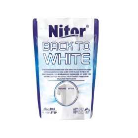 Nitor Back to White vitgörare för vita kläder 400 g