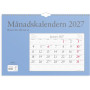 Väggkalender 2027 Månadskalendern från Burde