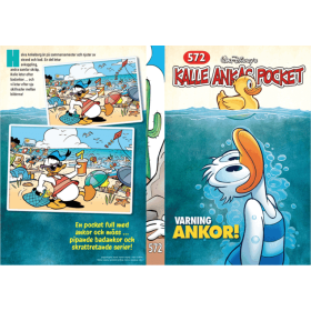 Kalle Ankas Pocket 572 Varning ankor bokomslag