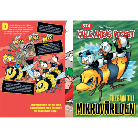 Kalle Ankas Pocket 574 Tillbaka till mikrovärlden bokomslag