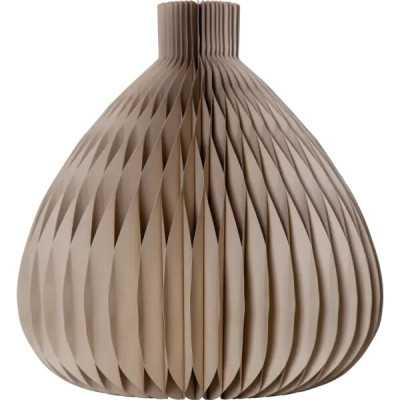Beige hängande Honeycomb-dekoration och lampskärm i vikt papper från Star Trading