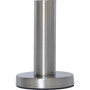 Lampfot Glans E27 17 cm borstat stål – Star Trading