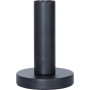 Svart Star Trading Glans lampfot med E27-sockel, 17 cm hög
