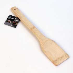 Stekspade i bambu, 30 cm lång och 6 cm bred