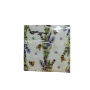Inicio kaffeservetter med lila lavendel, gröna kvistar och bin mot ljus bakgrund, 25x25 cm i 20-pack