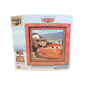 Disney Pixar Cars Frame Me Up från Clementoni med pussel i 60 bitar och medföljande ram