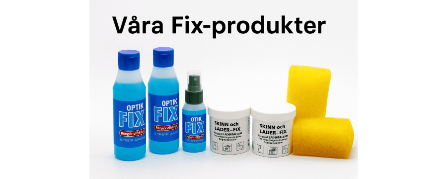 Optik Fix, textilfärg och rengöring | BasarOutlet