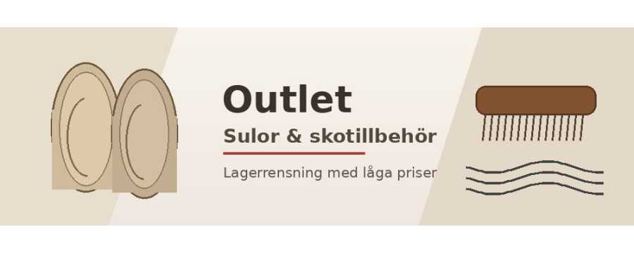 Skotillbehör Outlet – Fynda sulor, skokräm & tillbehör billigt