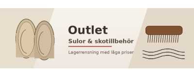 Skotillbehör Outlet – Fynda sulor, skokräm & tillbehör billigt