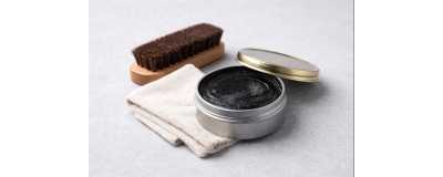 Svart skokräm för läder – glans och färgåterställning | BasarOutlet