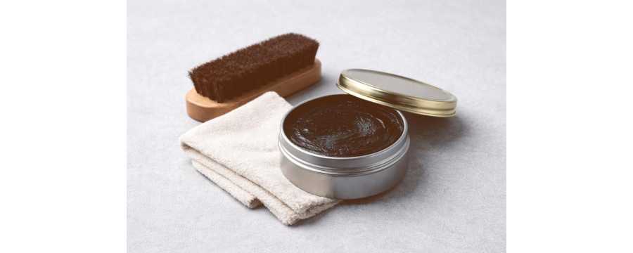 Brun skokräm för läder – vårdar och fräschar upp | BasarOutlet