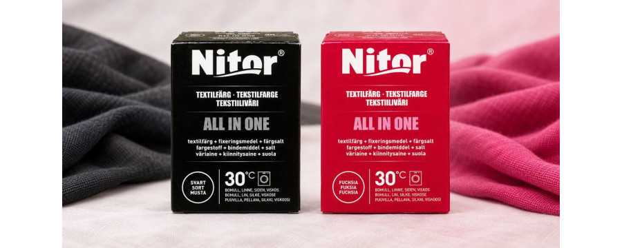 Textilfärg online – färga kläder och textilier