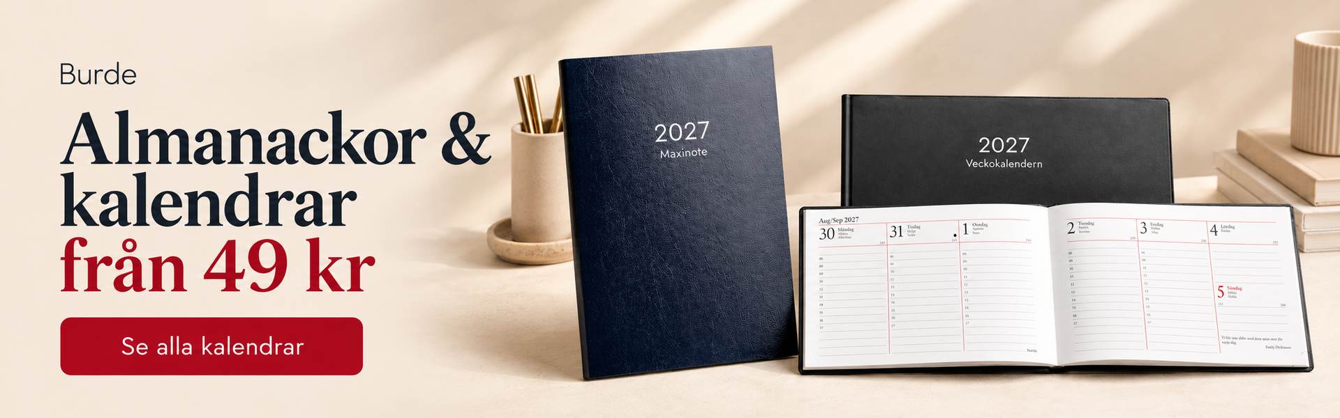 Almanackor & Kalendrar 2027